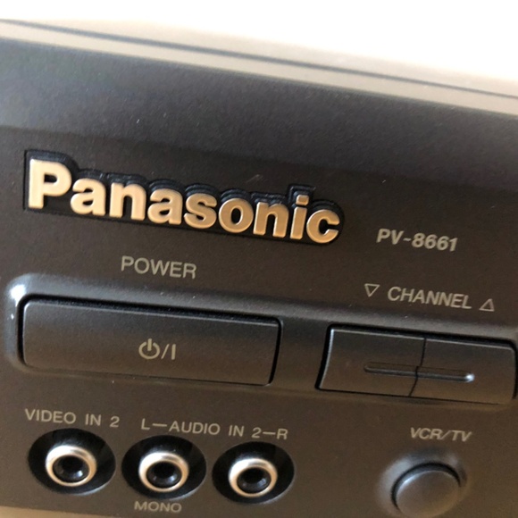 Panasonic PV-8661 Blue Line VCR VHS Player Hi-Fi Omnivision Cables  Remote Works - Picture 6 of 10